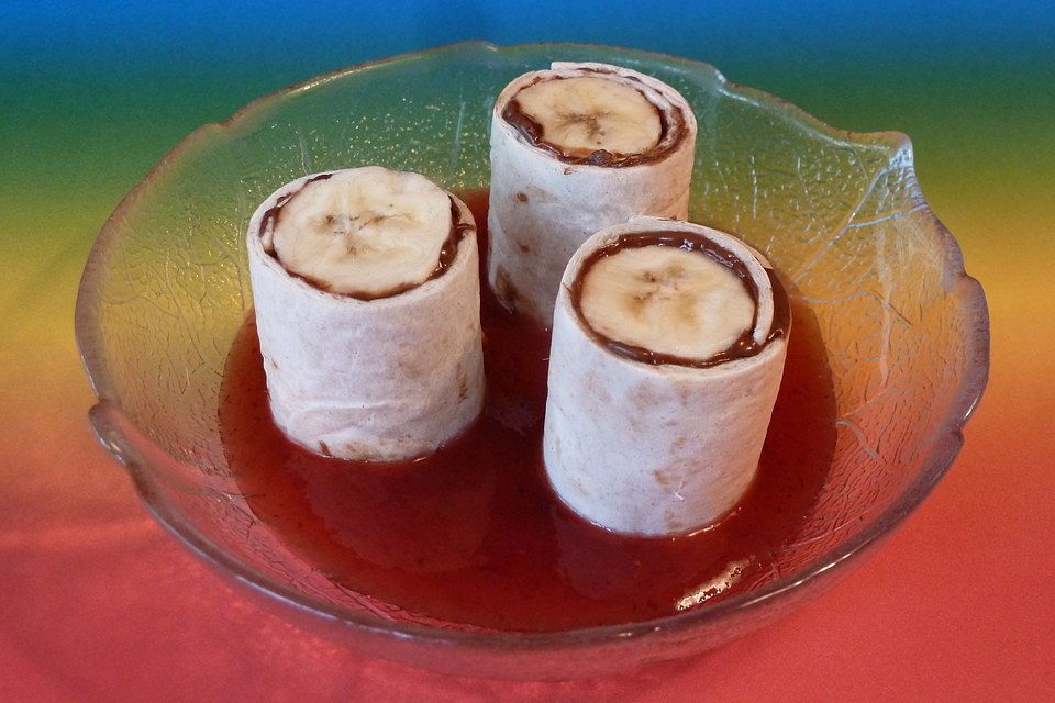 Bananen-Maki-Sushi