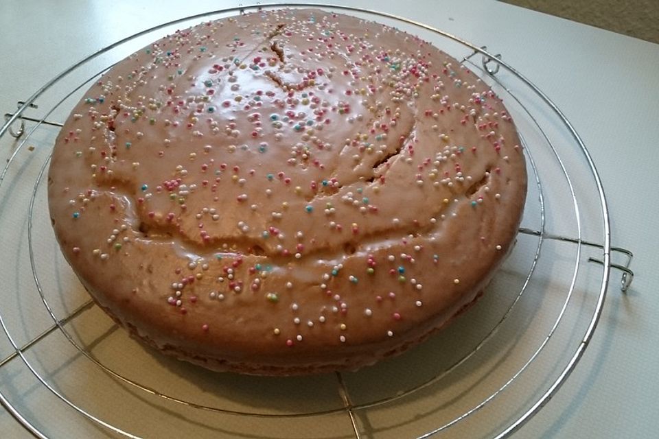 Marmorierter Kuchen