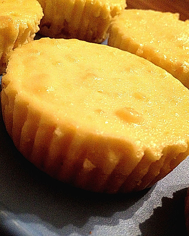 Vanillekipferl-Mini-Cheesecakes