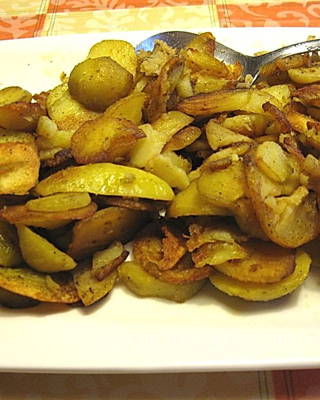 Röstkartoffeln nach Uromas Art