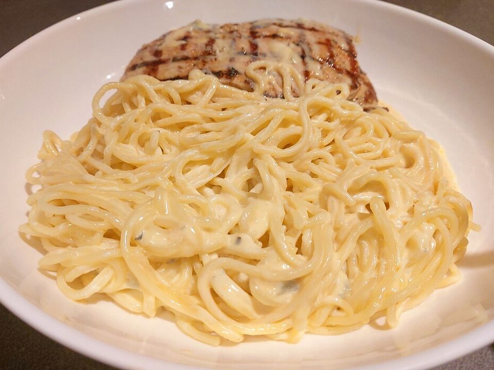 Spaghetti mit Gorgonzolasoße von curiosia| Chefkoch