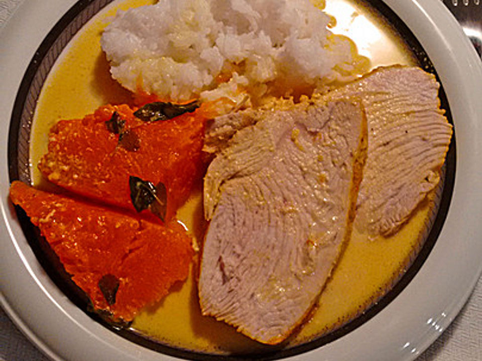 Putenbraten mit Kürbis von KlaraWeise| Chefkoch