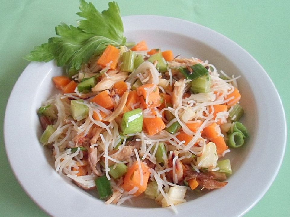 Gebratene Reisnudeln Mit Tofu