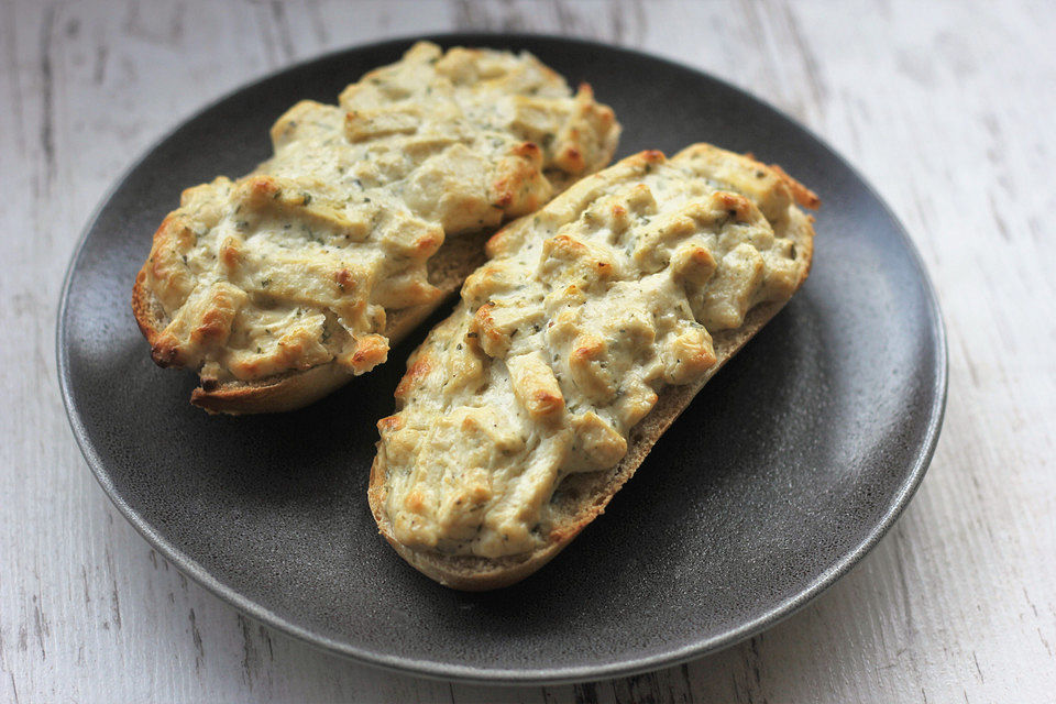 Vegane Ei-Baguettes