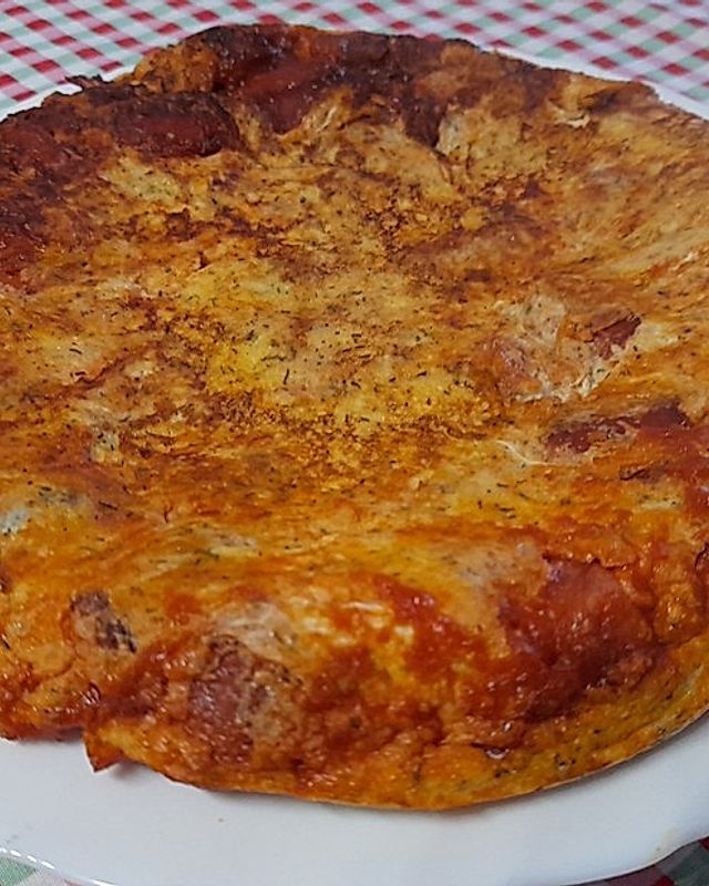 Paprika-Käse-Omelette