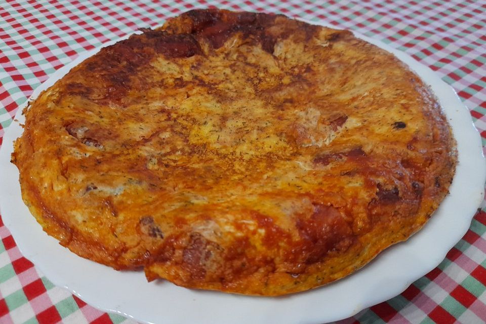 Paprika-Käse-Omelette