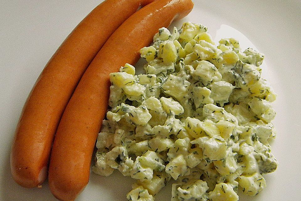 Kartoffelsalat mit Dill