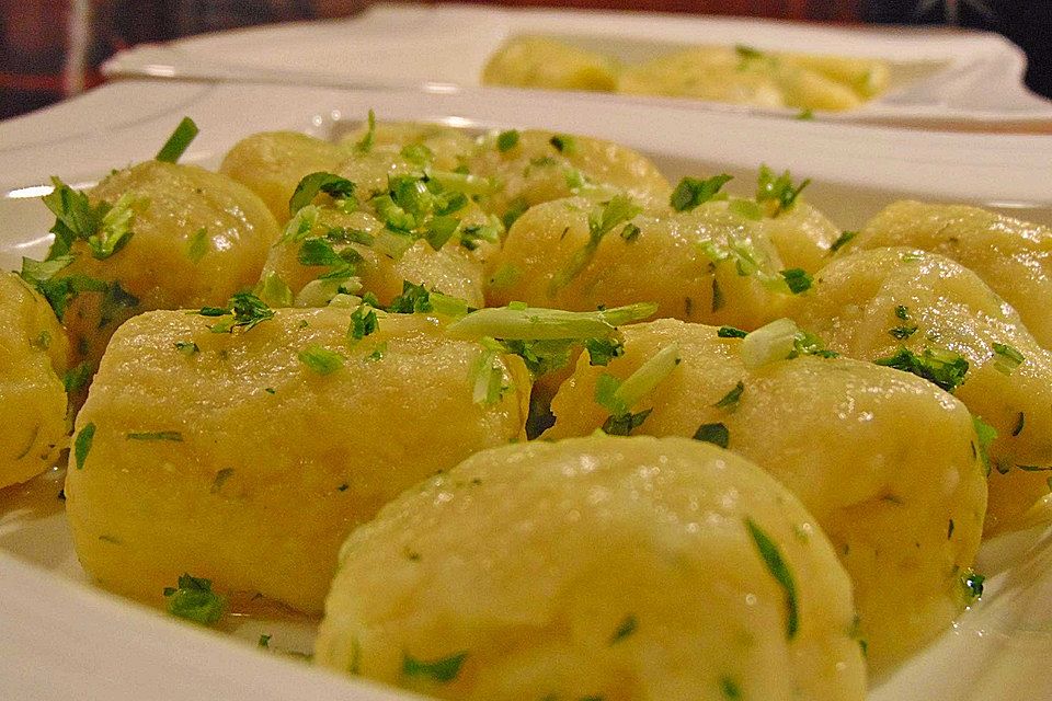 Koriander-Knoblauch-Gnocchi