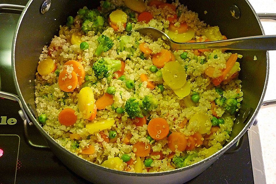 Gemüse-Quinoa-Pfanne