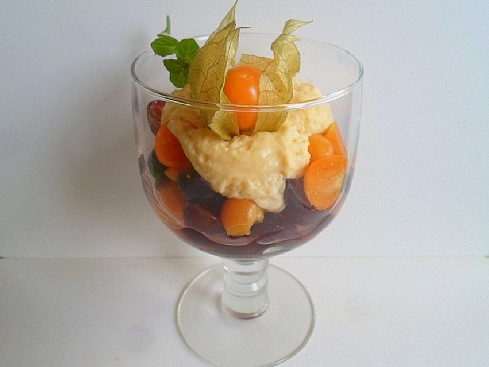 Smokeys Trauben-Physalis-Salat von smokey1| Chefkoch