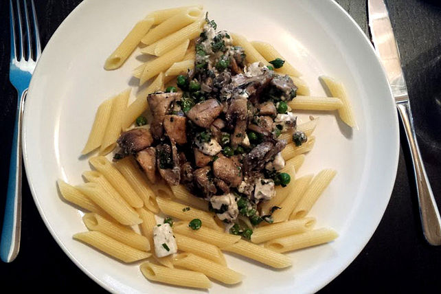 Scharfe Champignon-Feta-Pfanne von hulkholler| Chefkoch