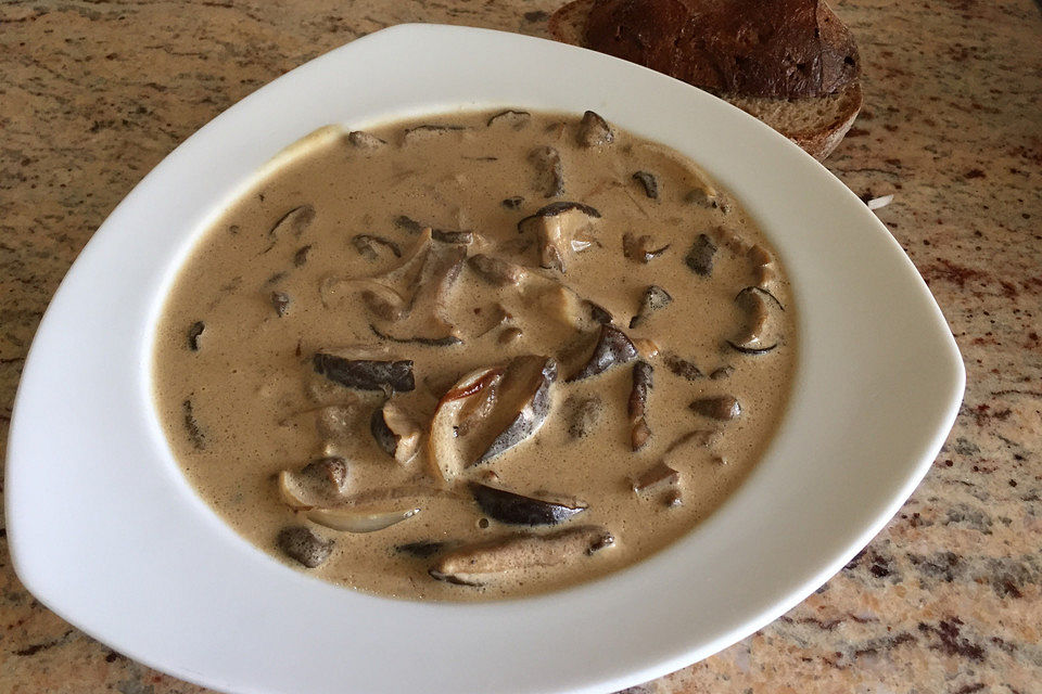 Maronencremesuppe