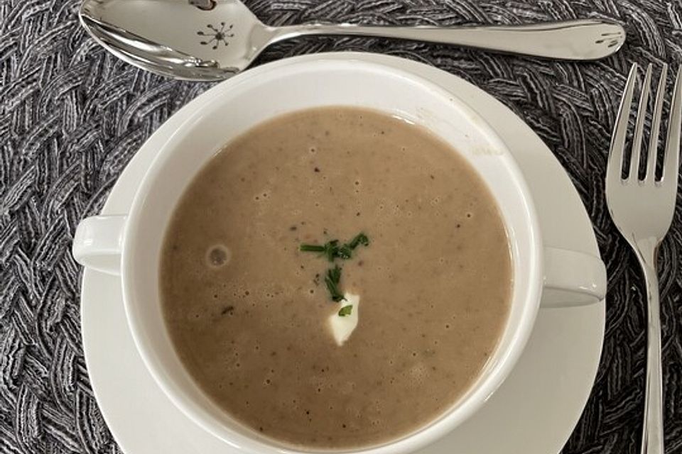 Maronencremesuppe