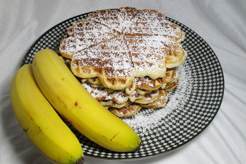 Bananenwaffeln