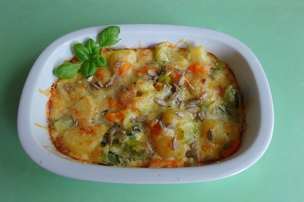 Gemüseauflauf mit Kartoffeln von Kuchenhexe87 | Chefkoch