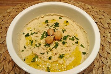 Bild von Hummus aus Kichererbsensprossen