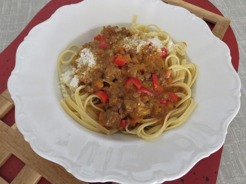 Sauce für Spaghetti Bolognese von Tscheronimo| Chefkoch