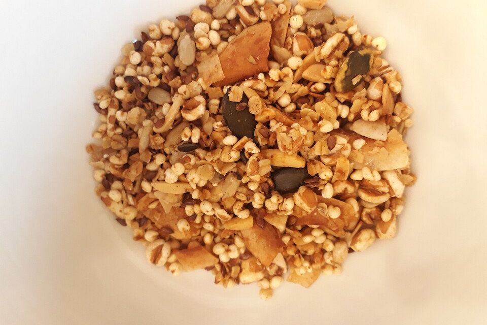 Gesundes Granola Knuspermüsli