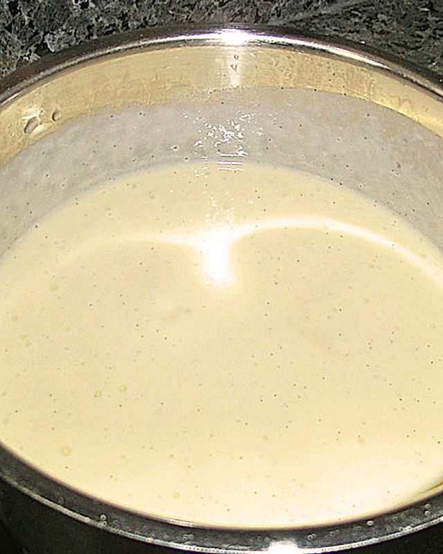 Vanillecrème mit Vanilleschote