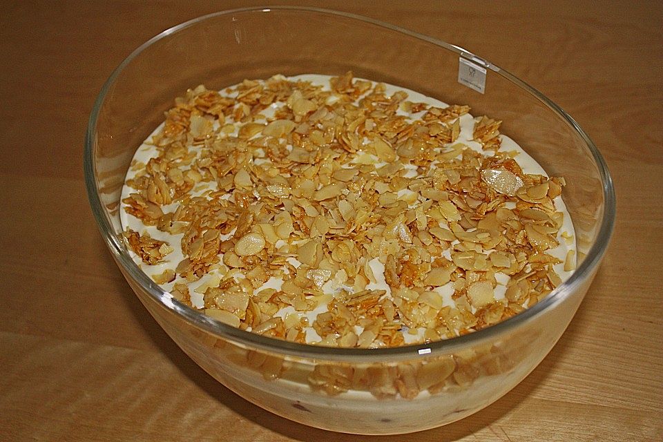 Frischkäse-Kirsch-Dessert