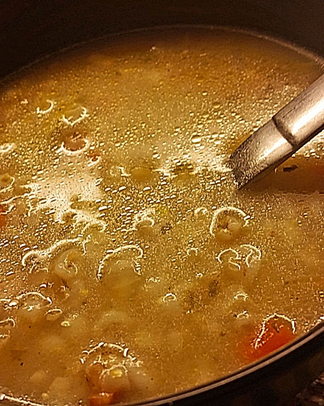 Gerstensuppe, Gräupchensuppe nach Omas Art