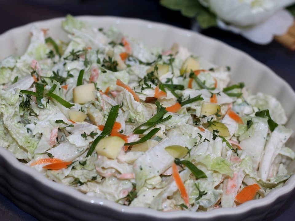 Chinakohlsalat mit Pfiff von curryspice | Chefkoch