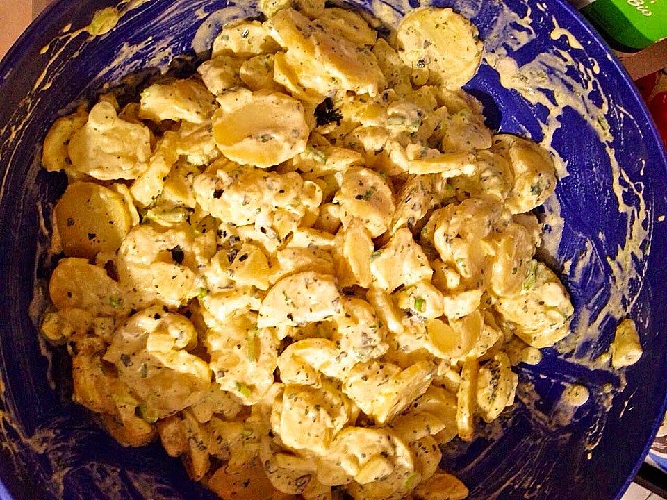 Kartoffelsalat mit selbstgemachter Kräutermayonnaise von Bienchen31077 ...