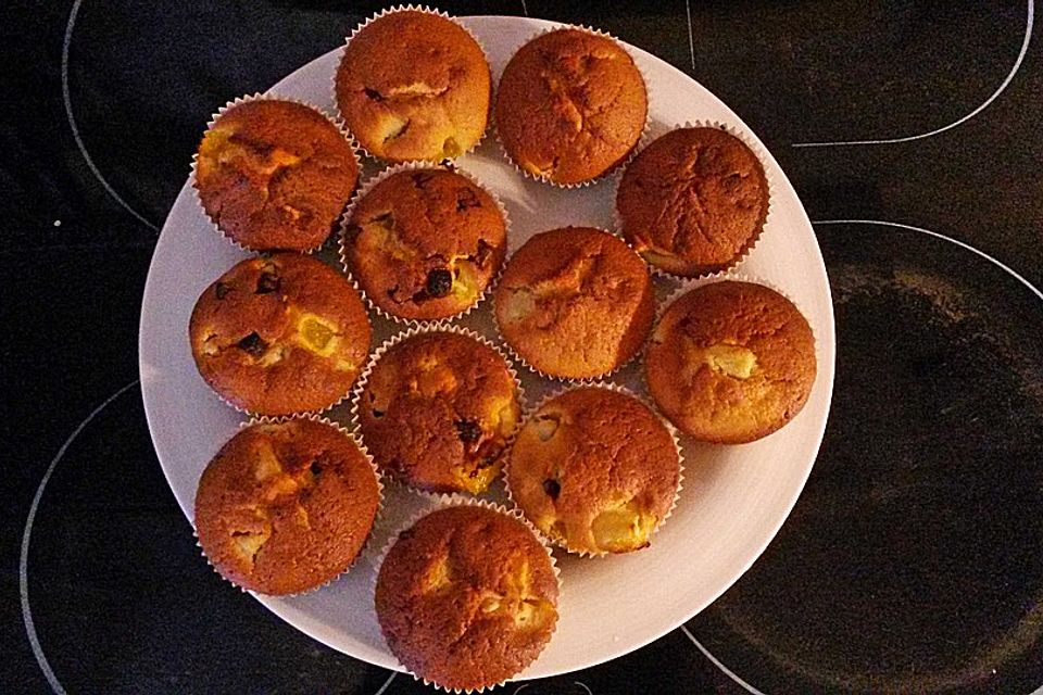 Mango-Schoko Muffins