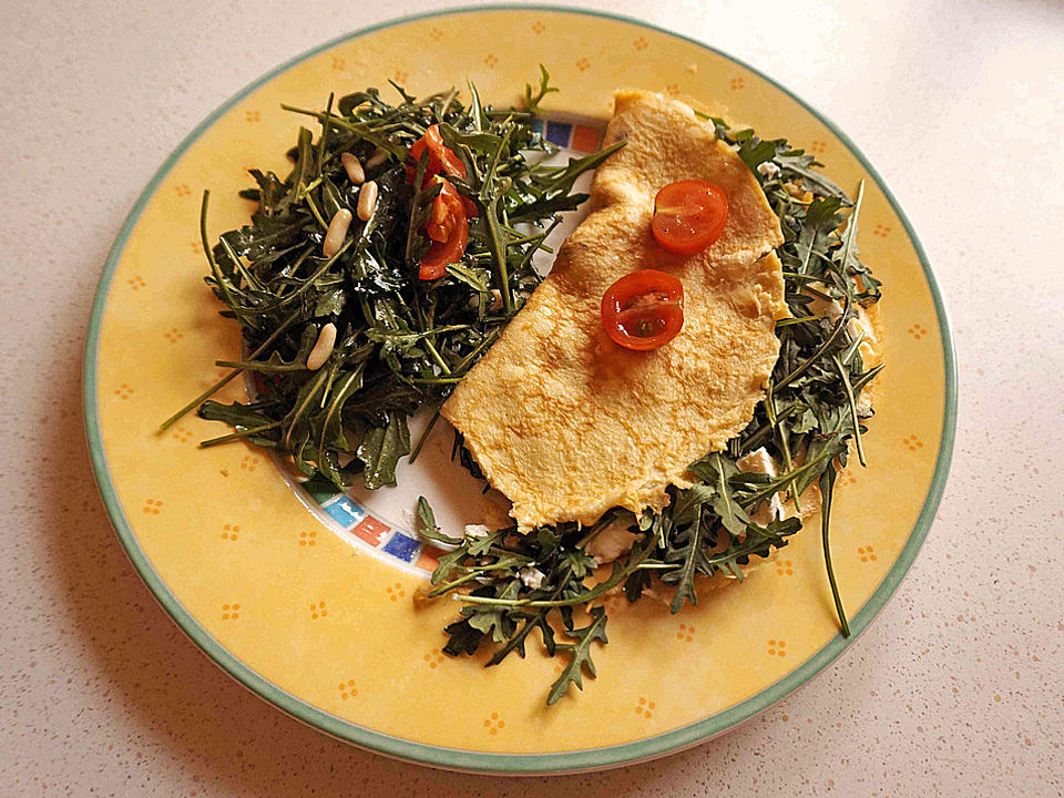 Ziegenkäse-Omelette Mit Rucola Von Eisbaerbonzo | Chefkoch