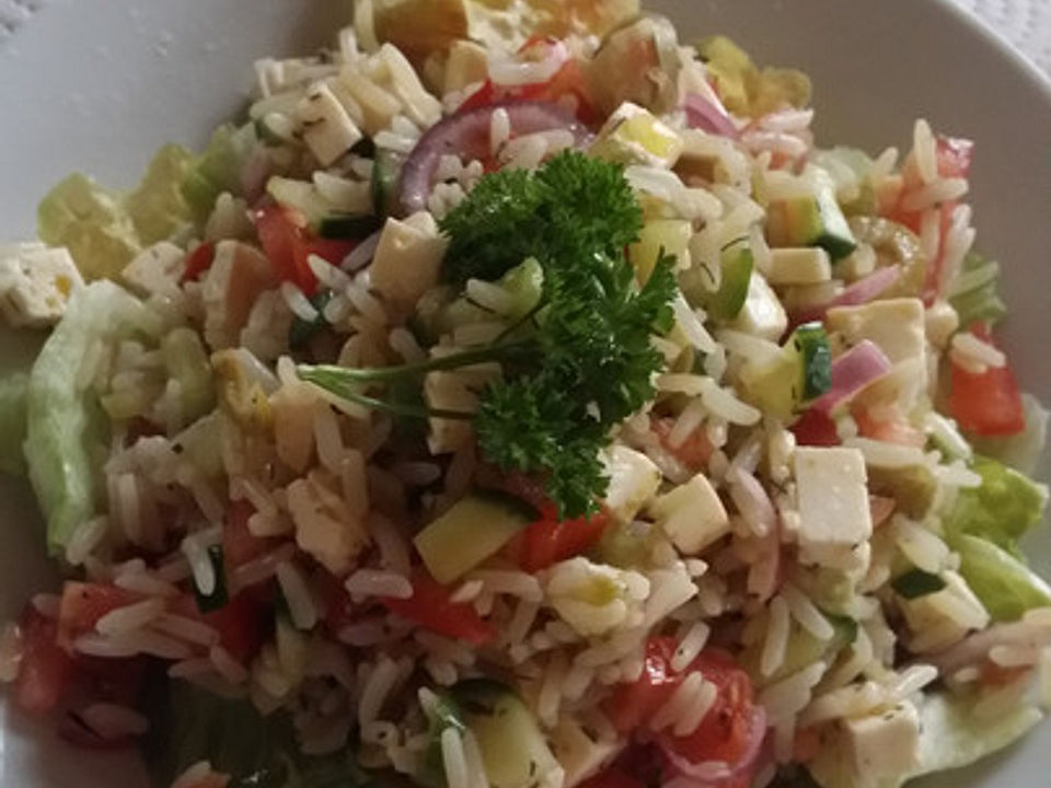 Reissalat auf griechische Art von McMoe | Chefkoch