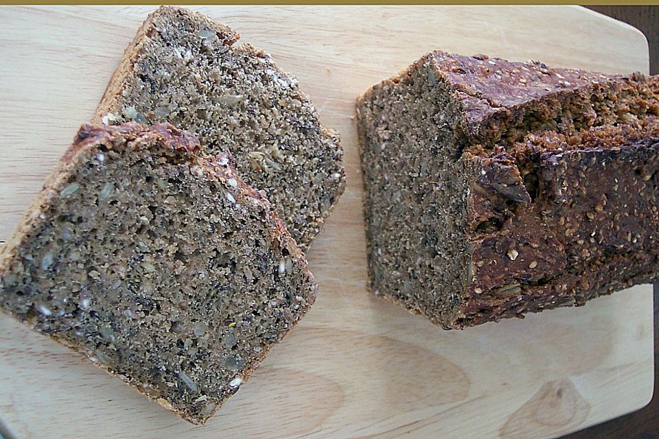 Schwarzbrot aus Sauerteig