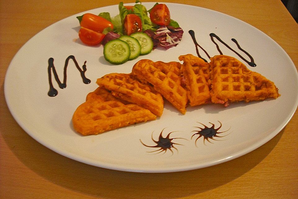 Pizza - Waffeln