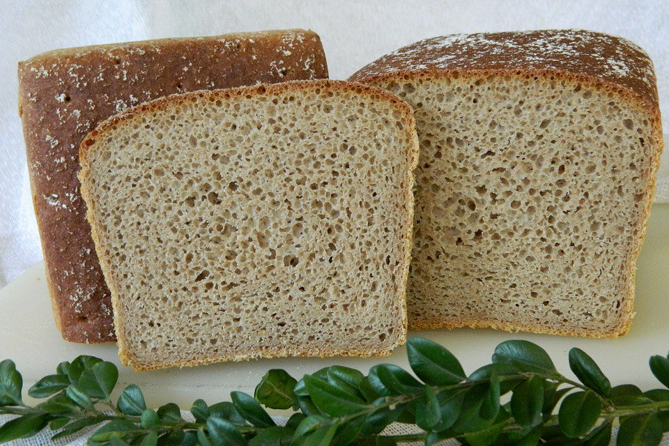 Dinkel-Roggenbrot