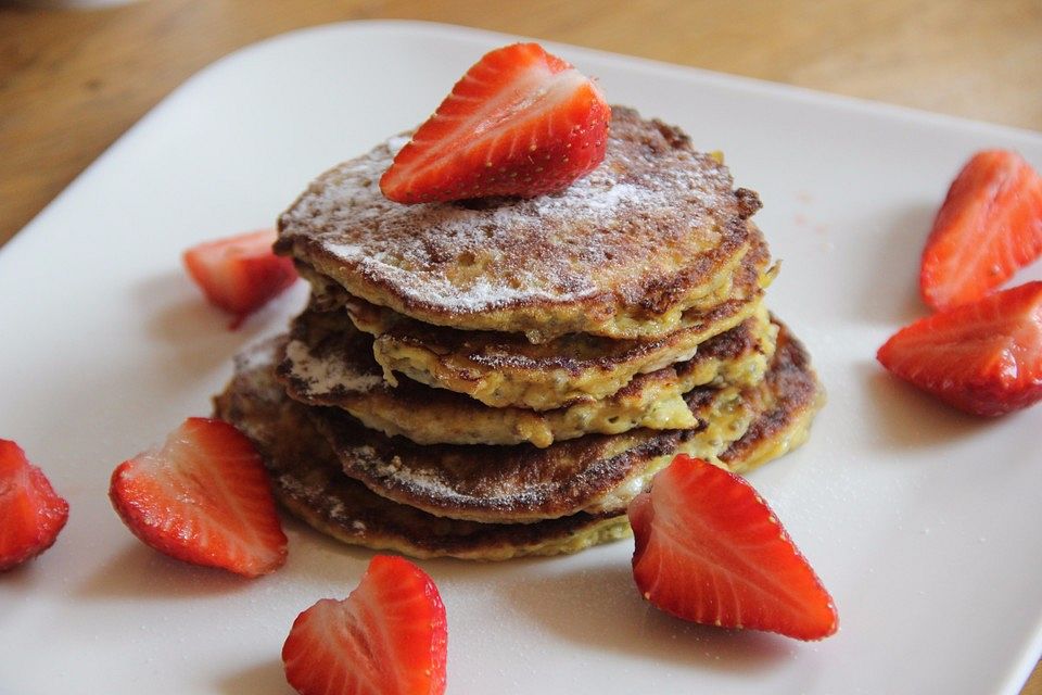 Pfannkuchen mit Chia-Samen