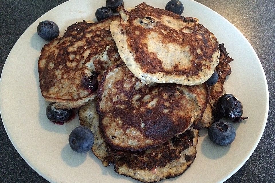 Pfannkuchen mit Chia-Samen