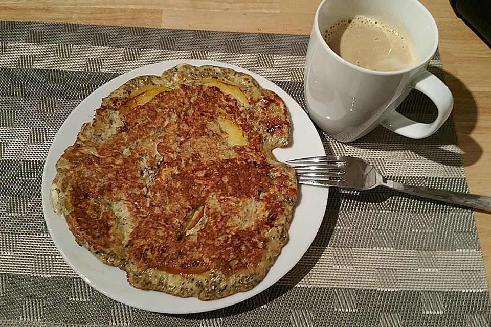 Pfannkuchen mit Chia-Samen