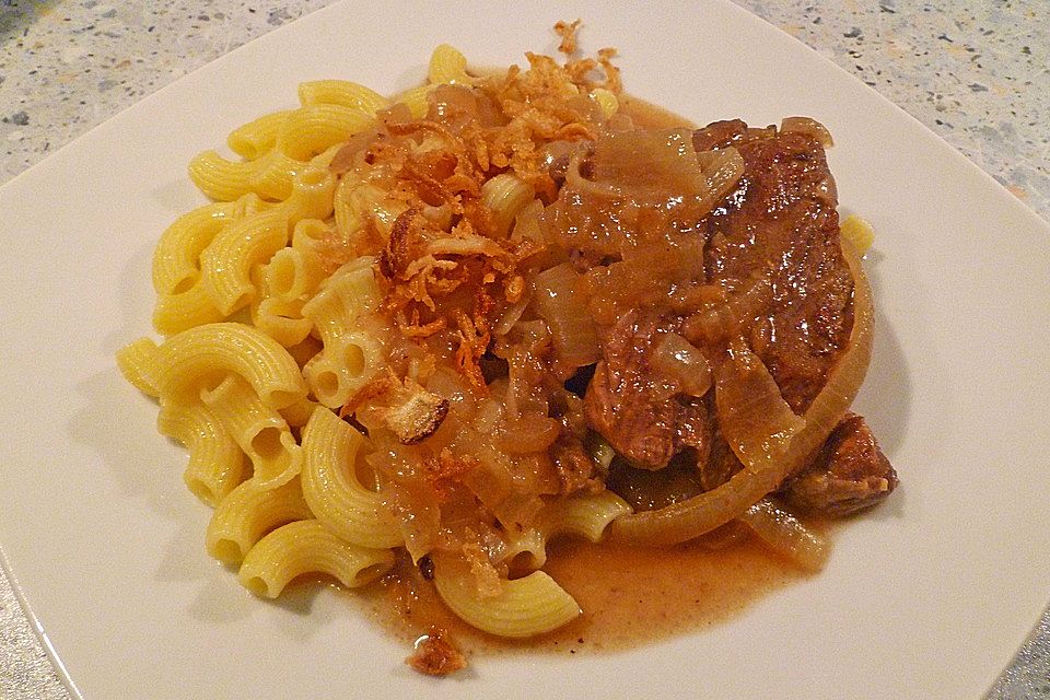 Wiener Zwiebelrostbraten