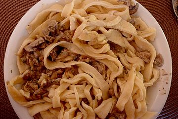 Spaghetti mit Pilz - Bolognese