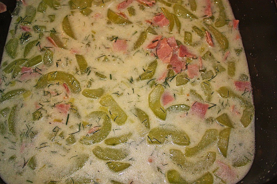 Gurken-Dill-Pfanne