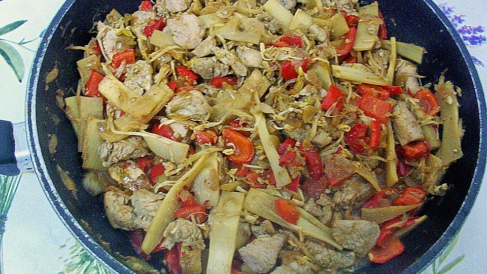 Chinesische Hahnchenpfanne Von Summerlady 2 Chefkoch 