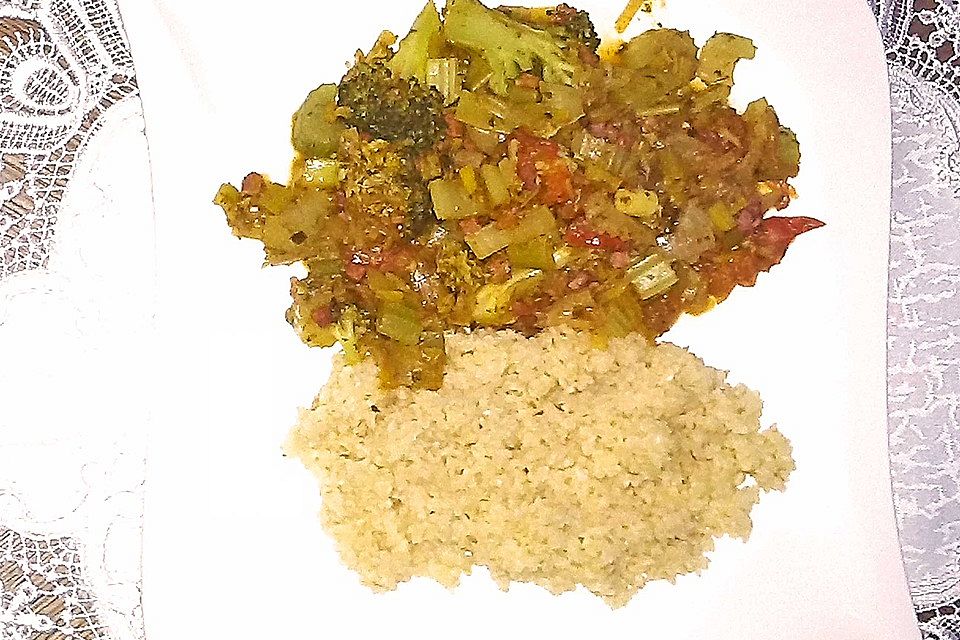 Gemischtes Gemüse mit Bulgur von Susanne und Marcus