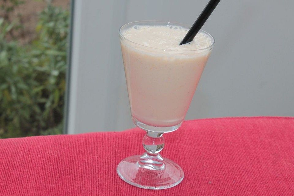 Kaki-Bananen-Milchshake