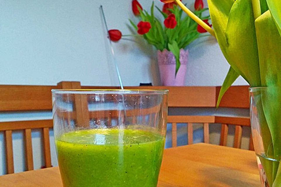 Grüner Power-Smoothie