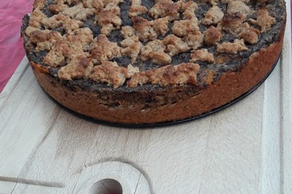 Mohnkuchen mit Mandarinen Mohnkuchen mit Mandarinen