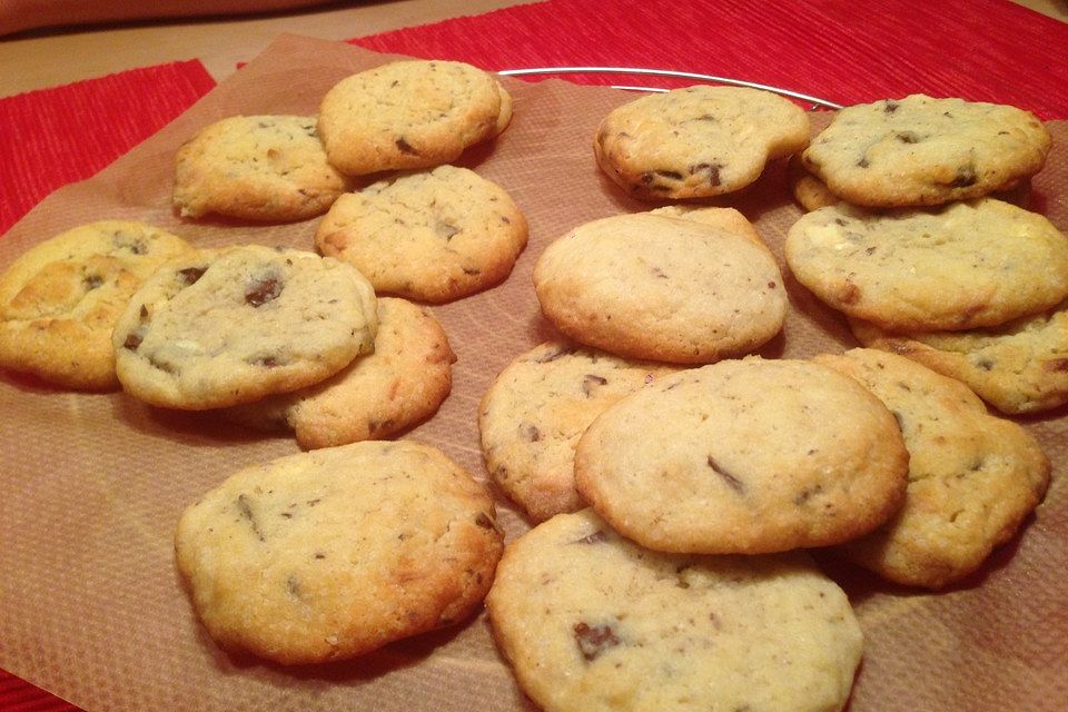 Cookies mit Schokostückchen