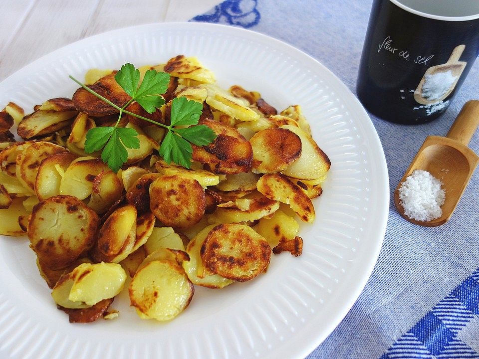 Bratkartoffeln auf schwäbische Art von Miko| Chefkoch