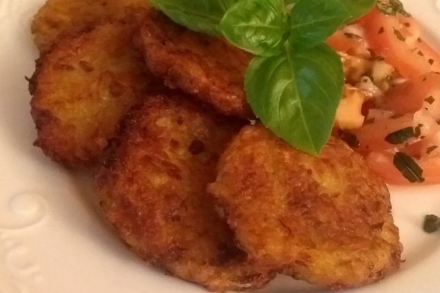 Vegane Kartoffel-Zucchini-Puffer von mainecoonkatze| Chefkoch