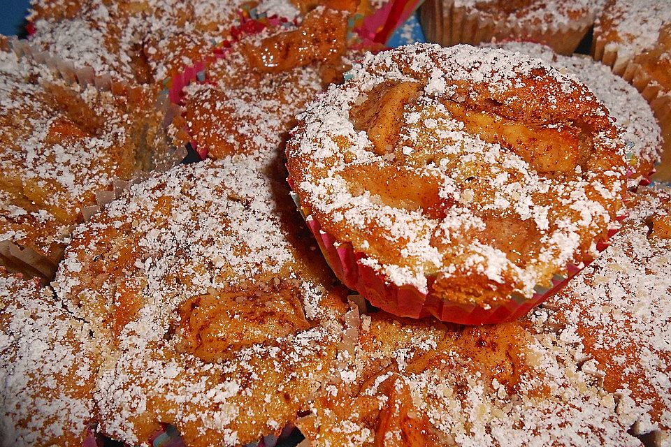 Apfel-Zimt-Muffins