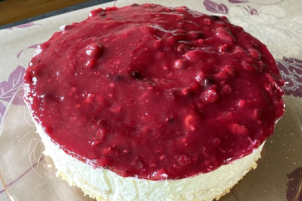 Rote-Grütze-Kuchen