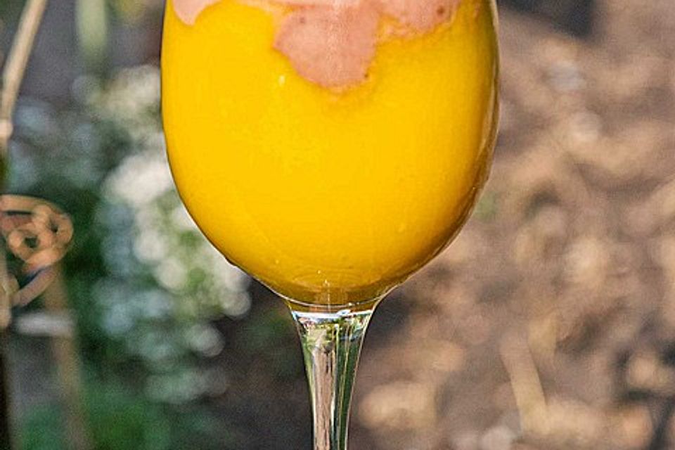 Beschwipster Mangosmoothie